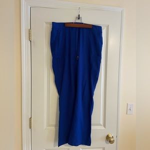 great used condition, size medium greys anatomy womens scrub pants galaxy color